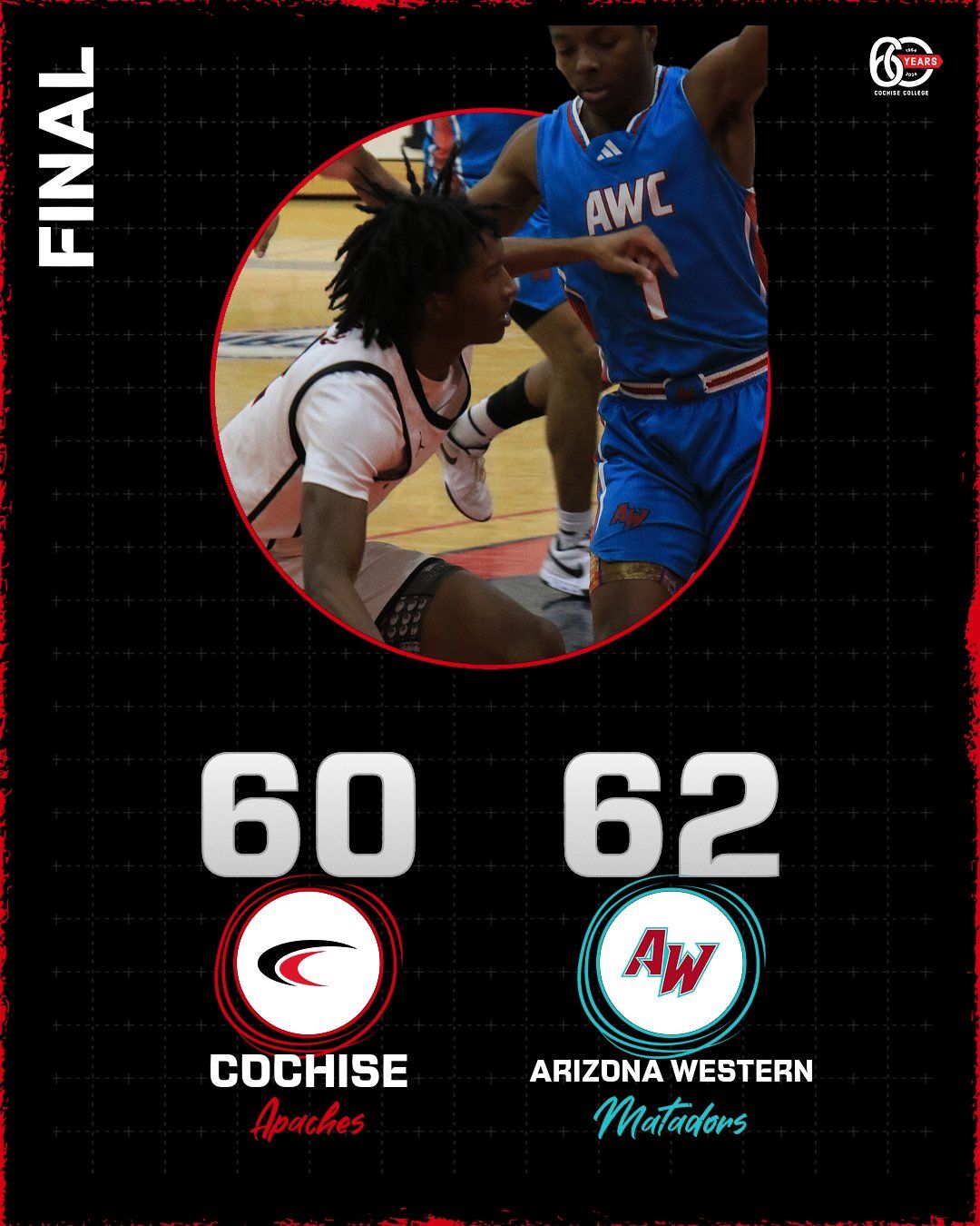 Cochise falls to AWC